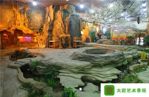 蚌埠假山瀑布,假山公司